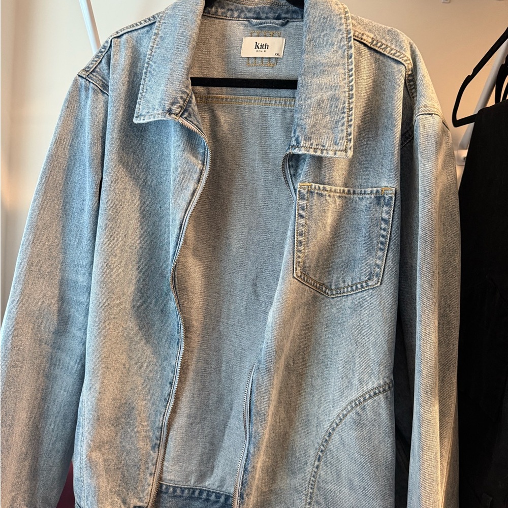Men’s Kith Denim Jacket in Light Blue